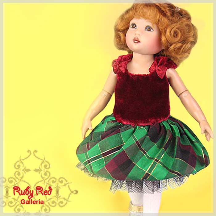 RA0070A Christmas Party Outfit for Riley & Friends (7.5″) Doll Peddlar