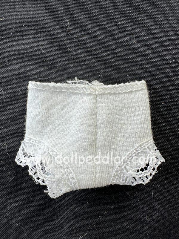 Small White Cotton Underwear 3" waist - Image 2